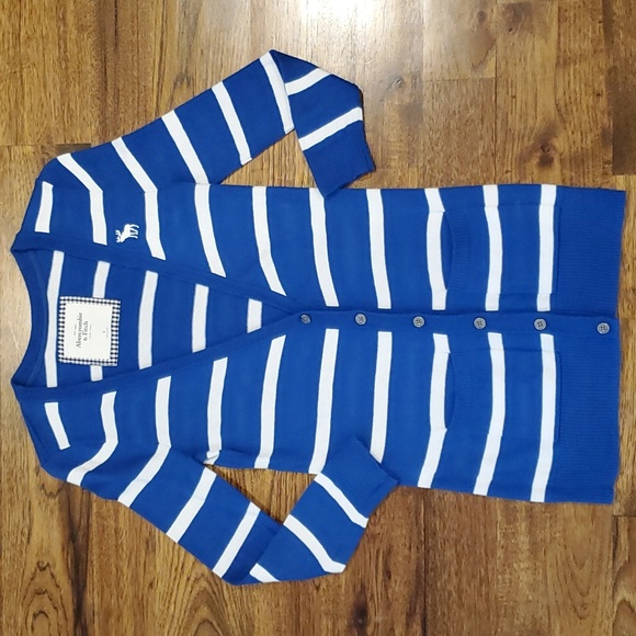 Abercrombie & Fitch Sweaters - Womens Abercrombie & Fitch blue cardigan sweater size S
